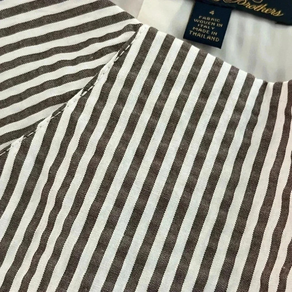 Brooks Brothers Striped Pencil Skirt - Picture 3 of 11